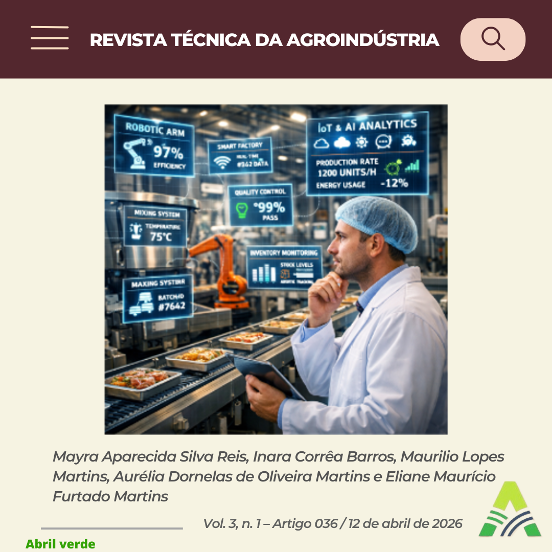 INDÚSTRIA 4.0 E SUAS APLICAÇÕES NA INDÚSTRIA DE ALIMENTOS 